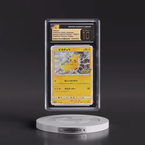 2019 Sword & Shield Promos #126/S-P Pikachu - PikaPika! Pikachu! Campaign! (CGC 10 PRISTINE)