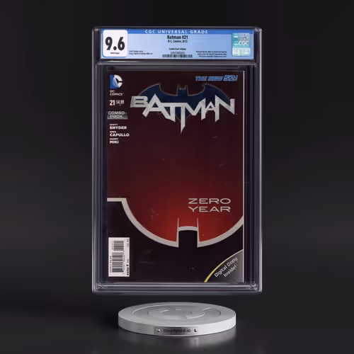 Batman #21 CGC 9.6 White Pages (DC Comics, 8/13) - Universal Combo Pack Edition