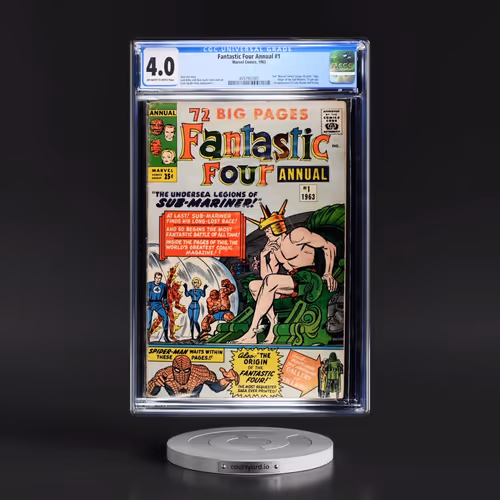 Fantastic Four Annual #1 CGC 4.0 Off-white to White Pages (Marvel Comics, 1963)