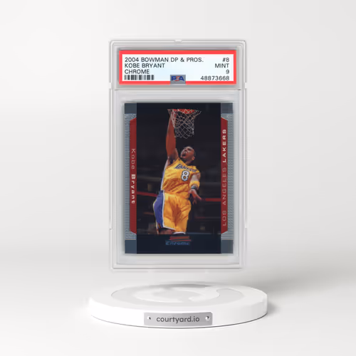 2004 Bowman #8 Kobe Bryant - Chrome (PSA 9 MINT)