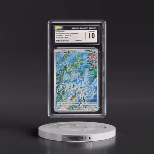 2023 Pokémon Sv1v-Violet EX #083 Clauncher - Art Rare (CGC 10 GEM MINT)