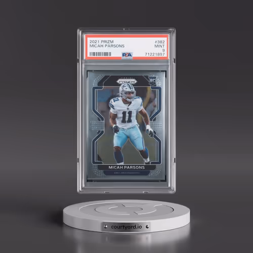 2021 Panini Prizm #382 Micah Parsons (PSA 9 MINT)