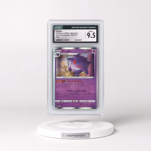2021 Dark Phantasma #023/071 Gengar - Holo (CGC 9.5 MINT+)
