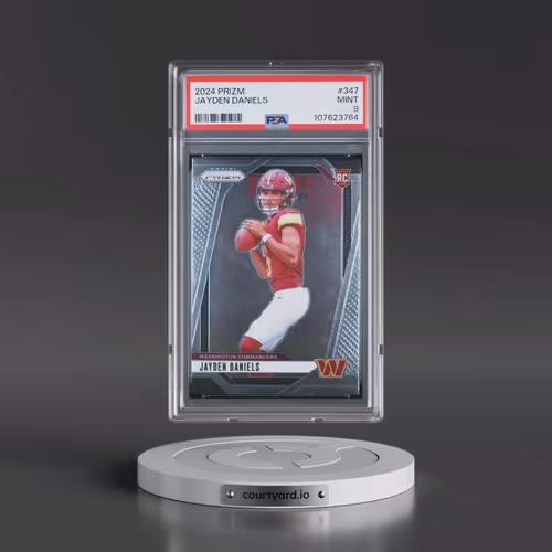 2024 Panini Prizm #347 Jayden Daniels (PSA 9 MINT)