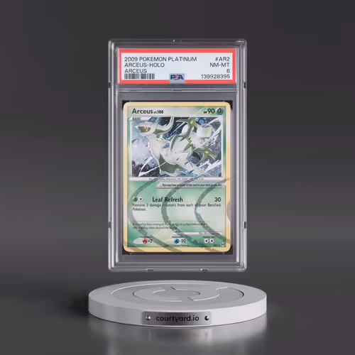2009 Pokémon Platinum Arceus #AR2 Arceus - Holo (PSA 8 NM-MT)