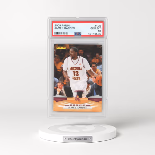 2009 Panini #400 James Harden (PSA 10 GEM MINT)