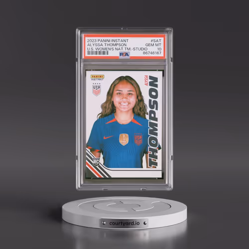 2023 Panini Instant US Women's National Team-Studio #SAT Alyssa Thompson (PSA 10 GEM MINT)