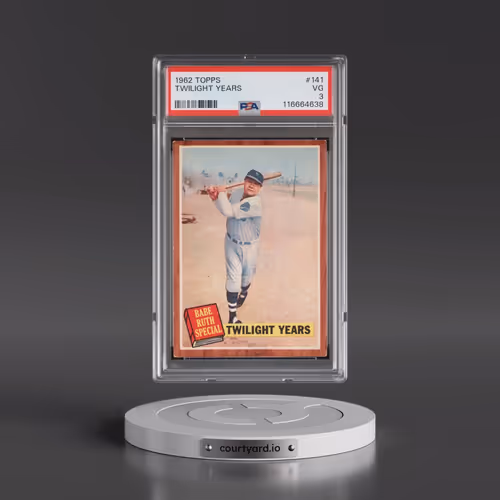 1962 Topps #141 Twilight Years (PSA 3 VG)