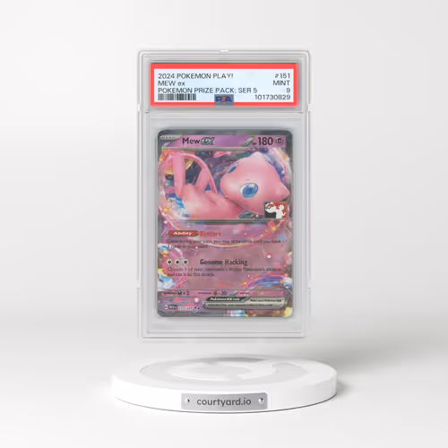 2024 Pokémon Play! Pokemon Prize Pack: Series 5 #151 Mew EX - Holo (PSA 9 MINT)