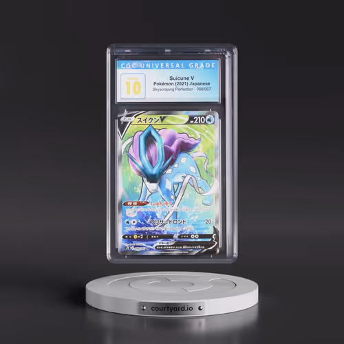2021 Skyscraping Perfection #068/067 Suicune V - Super Rare Holo (CGC 10 PRISTINE)