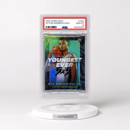 2023 Topps Now #VW2 Victor Wembanyama (PSA 10 GEM MINT)