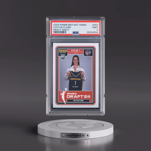 2024 Panini Instant WNBA Draft Night #DN1 Caitlin Clark (PSA 9 MINT)