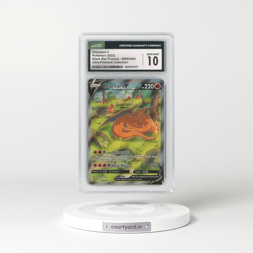 2017 Sword & Shield Promos #SWSH260 Charizard V (CGC 10 GEM MINT)