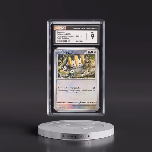 2024 Prismatic Evolutions - PRE EN #086/131 Regigigas - Poké Ball Holo (CGC 9 MINT)