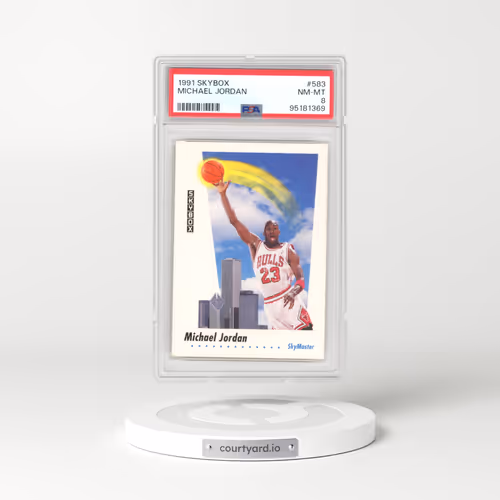 1991 Skybox #583 Michael Jordan (PSA 8 NM-MT)