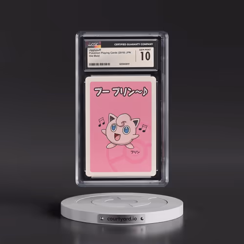 2019 Pokémon Old Maid Jigglypuff (CGC 10 GEM MINT)