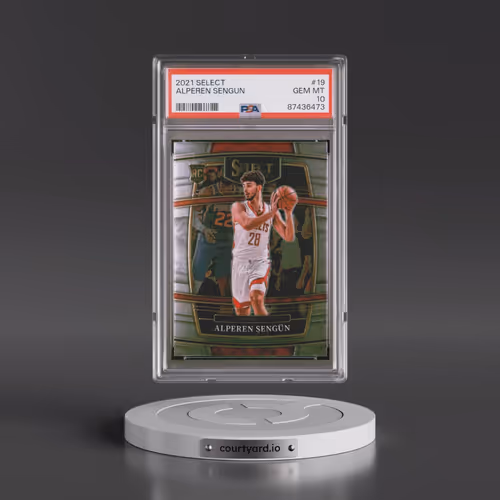 2021 Panini Select #19 Alperen Sengun (PSA 10 GEM MINT)