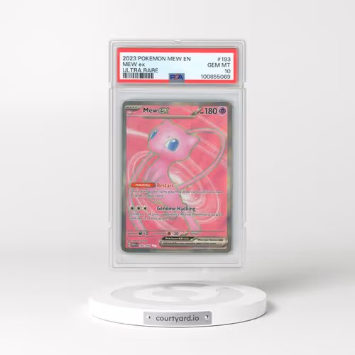 2023 Pokémon Mew EN-151 #193 Mew EX - Holo Ultra Rare (PSA 10 GEM MINT)