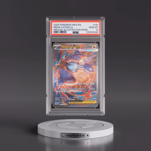 2025 Pokémon Meg EN-Mega Evolution #181 Mega Latias EX - Holo Special Illustration Rare (PSA 10 GEM