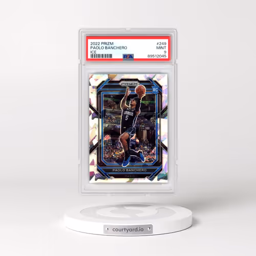 2022 Panini Prizm #249 Paolo Banchero - Ice (PSA 9 MINT)