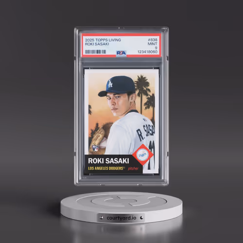 2025 Topps Living #838 Roki Sasaki (PSA 9 MINT)