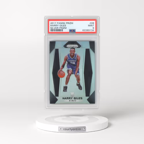 2017 Panini Prizm #28 Harry Giles - Silver Prizm (PSA 9 MINT)