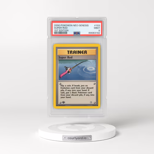 2000 Neo Genesis #103 Super Rod - 1st Edition (PSA 9 MINT)