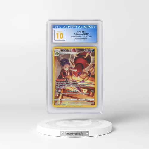 2022 Brilliant Stars #TG09/TG30 Ariados - Trainer Gallery Holo (CGC 10 PRISTINE)
