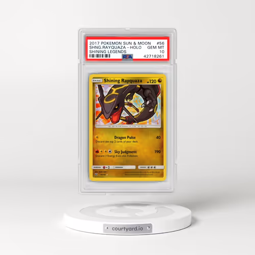 2017 Pokémon Sun & Moon Shining Legends #56 Shining Rayquaza - Holo Holo (PSA 10 GEM MINT)