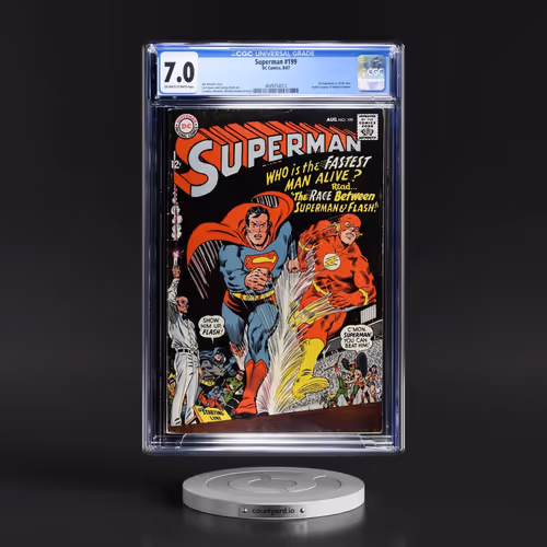 Superman #199 CGC 7.0 Off-white to White Pages (DC Comics, 8/67) - Universal