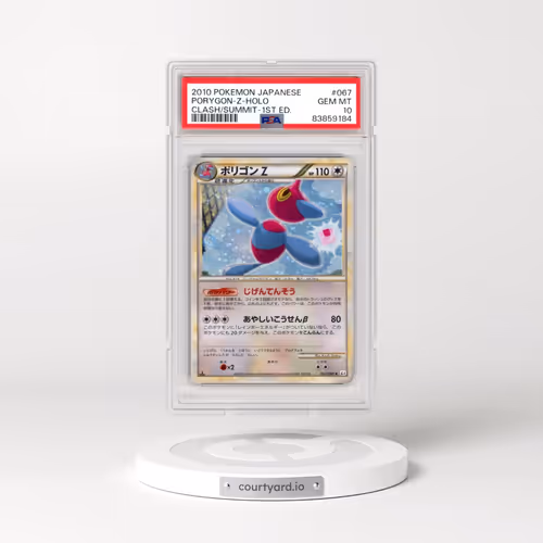 2010 Pokémon Clash at the Summit #067 Porygon-Z - 1st Edition Holo (PSA 10 GEM MINT)