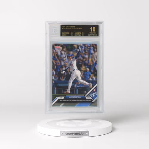 2024 Topps Now #743 Shohei Ohtani/19298* (BGS 10 PRISTINE)