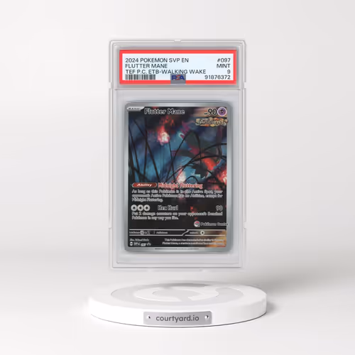 2024 Pokémon Svp EN-SV Black Star Promo #097 Flutter Mane - Temporal Forces Pokemon Center Elite Tra