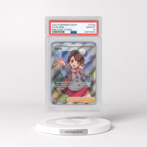 2022 Pokémon Sword & Shield Brilliant Stars #TG26 Gloria - Full Art (PSA 10 GEM MINT)