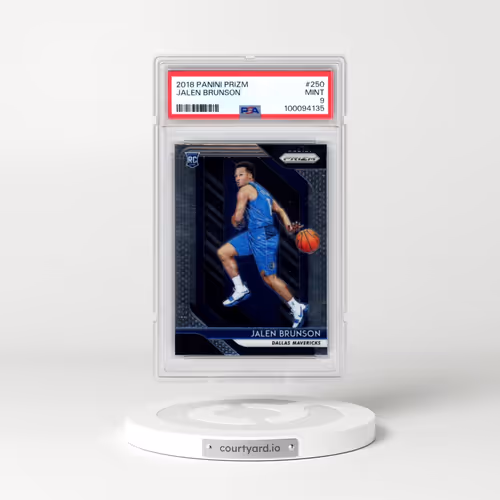 2018 Panini Prizm #250 Jalen Brunson (PSA 9 MINT)