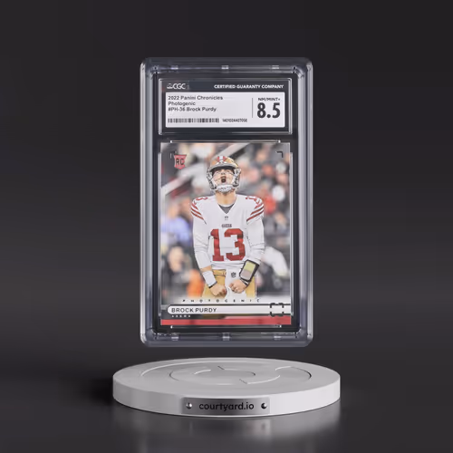 2022 Panini Chronicles Photogenic #PH36 Brock Purdy (CGC 8.5 NM-MT+)