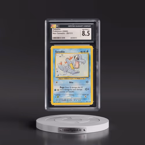 2000 Neo Genesis #80/111 Totodile (CGC 8.5 NM-MT+)