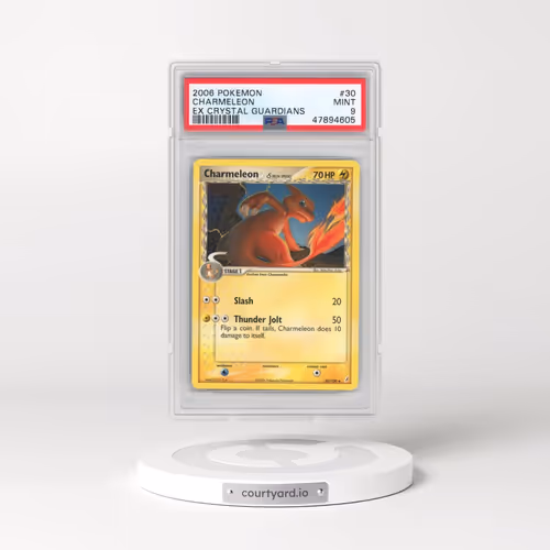 2006 Pokémon EX Crystal Guardians #30 Charmeleon (PSA 9 MINT)
