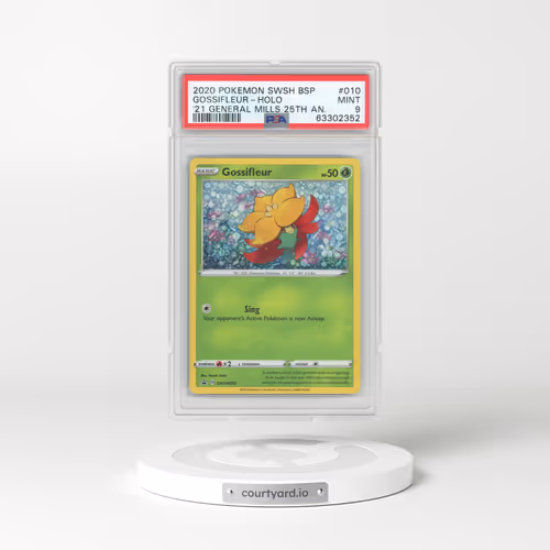 2020 Sword & Shield Promos #10 Gossifleur - Holo (PSA 9 MINT)