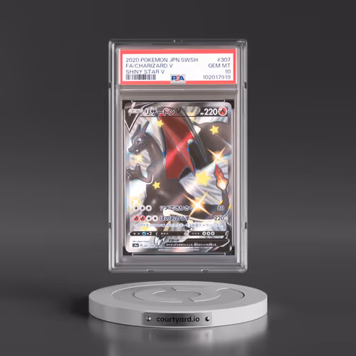 2020 Pokémon Sword & Shield Shiny Star V #307 Charizard V - Holo Full Art (PSA 10 GEM MINT)