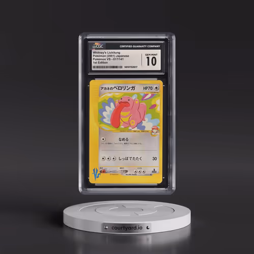 2001 Pokémon VS #017/141 Whitney's Lickitung - 1st Edition (CGC 10 GEM MINT)