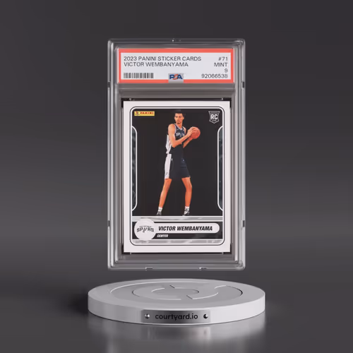 2023 Panini Sticker Cards #71 Victor Wembanyama (PSA 9 MINT)