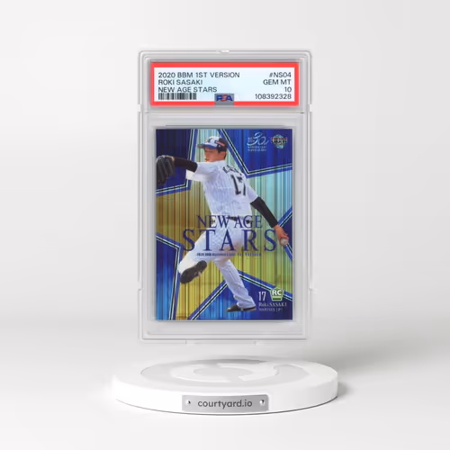 2020 BBM 1st Version New Age Stars #NS04 Roki Sasaki (PSA 10 GEM MINT)