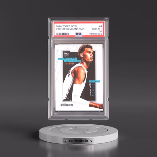 2024 Topps Now #4 Victor Wembanyama (PSA 10 GEM MINT)