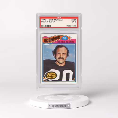 1977 Topps Mexican #281 Rocky Bleier (PSA 5 EX)
