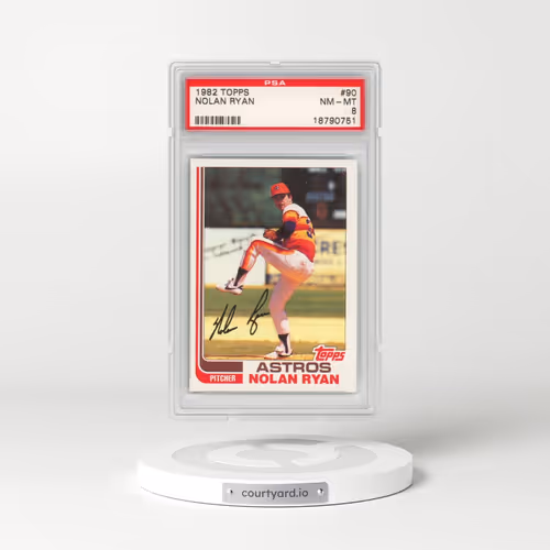 1982 Topps #90 Nolan Ryan (PSA 8 NM-MT)