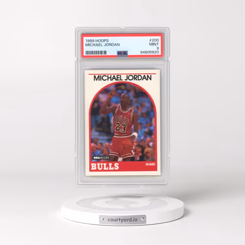 1989 Hoops #200 Michael Jordan (PSA 9 MINT)