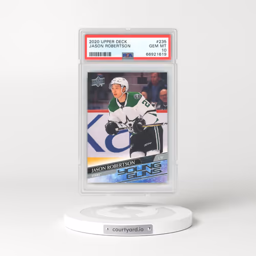 2020 Upper Deck #235 Jason Robertson (PSA 10 GEM MINT)