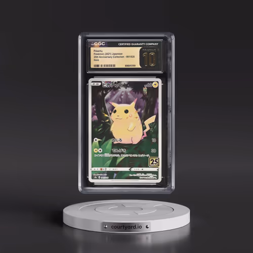 2021 25th Anniversary Collection #001/028 Pikachu - Holo (CGC 10 PRISTINE)
