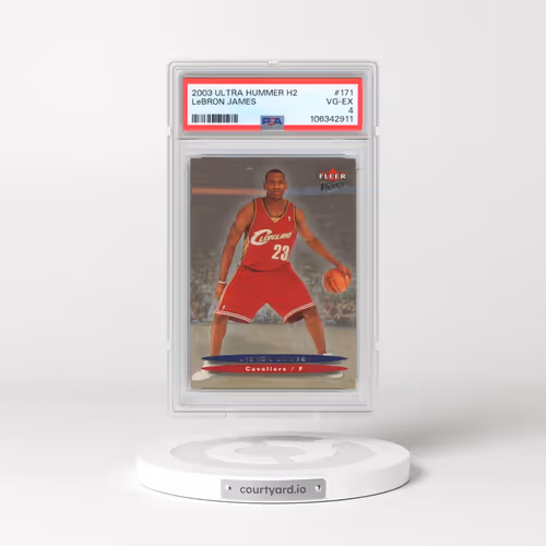 2003 Ultra Hummer H2 #171 LeBron James (PSA 4 VG-EX)